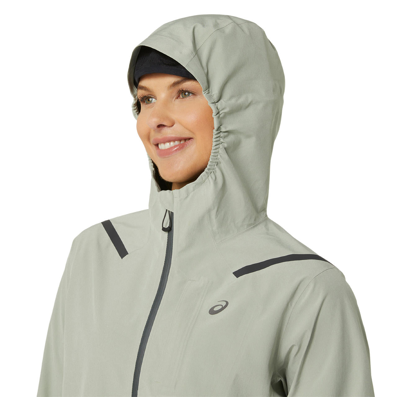 Accelerate Waterp Jacket Olive Grey | Women