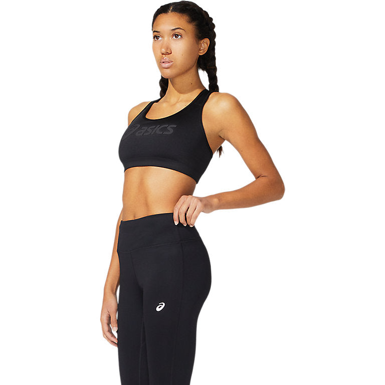 Core Asics Logo Bra Perf. Black/Perf. Black | Women