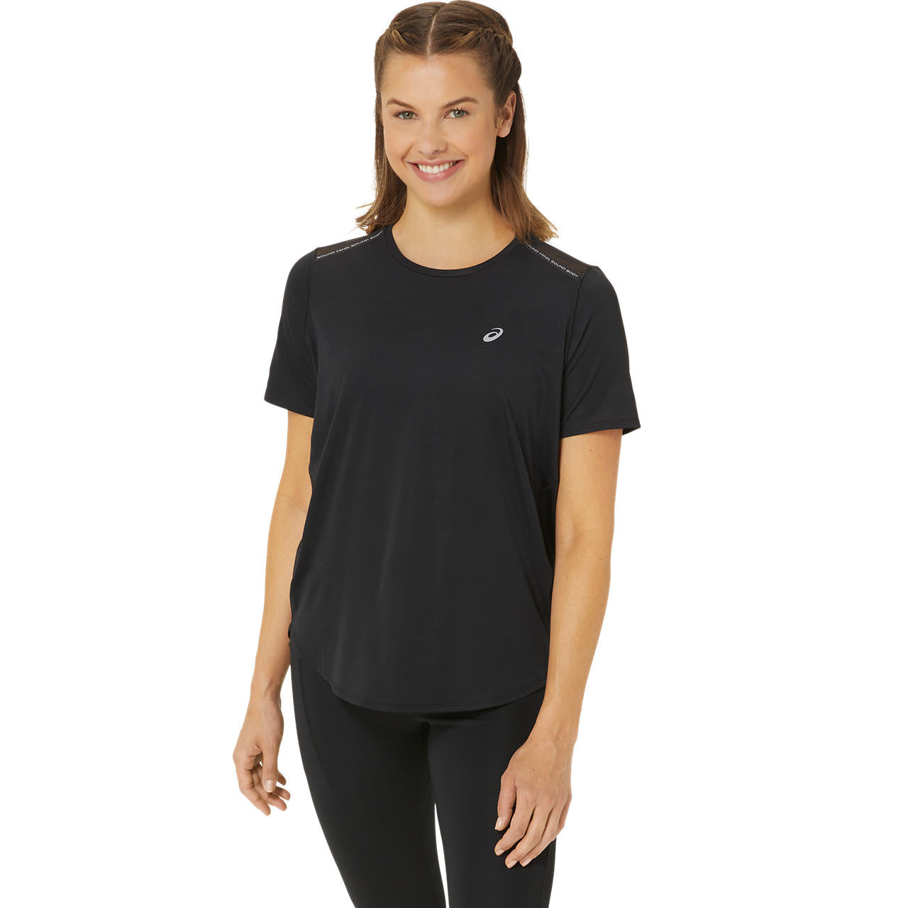 Road SS Top Performance Black | Women