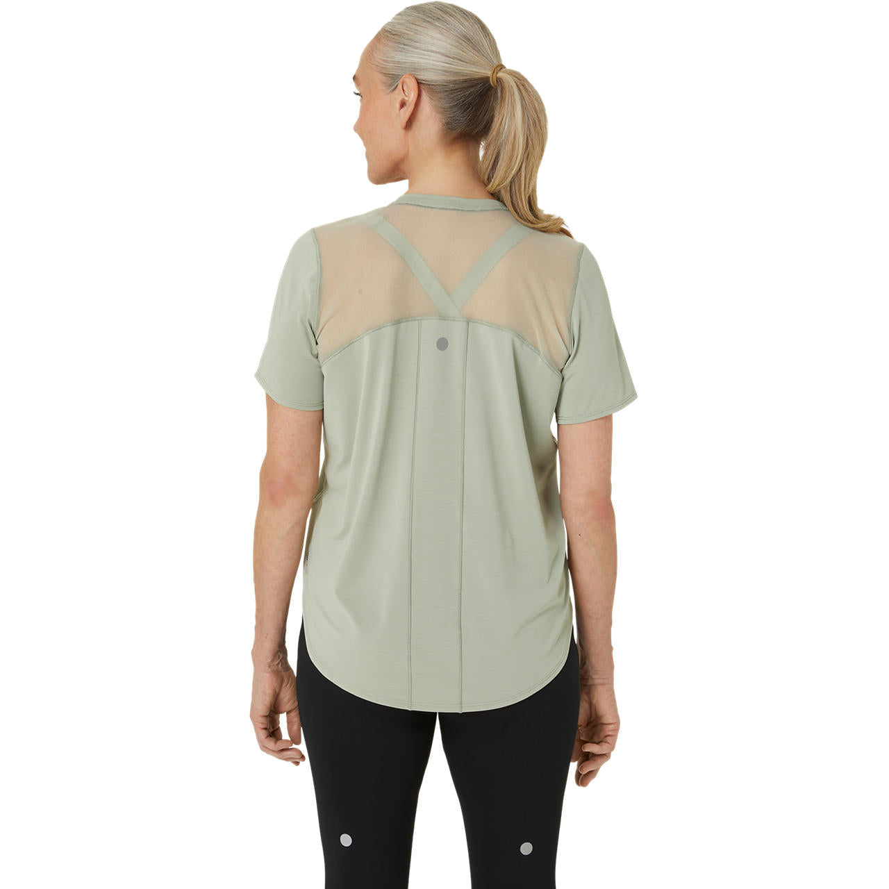 Road V-Neck Ss Top Olive Grey | Women