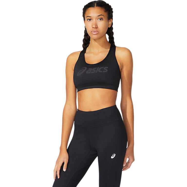 Core Asics Logo Bra Perf. Black/Perf. Black | Women