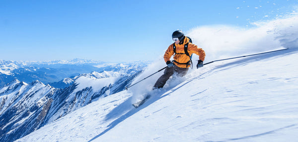 Ortovox - Chaussettes de ski homme Free Ride Long bleu pétrole